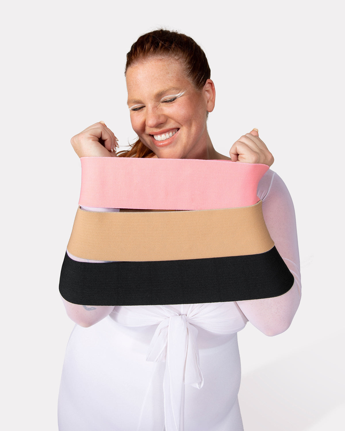 Charcoal, Blush, Sand